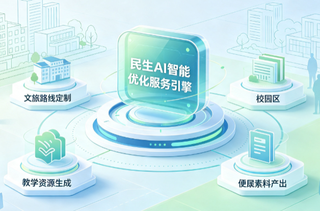 嫩江县AI普惠赋能民生服务 智能优化技术升级大众生活服务体验
