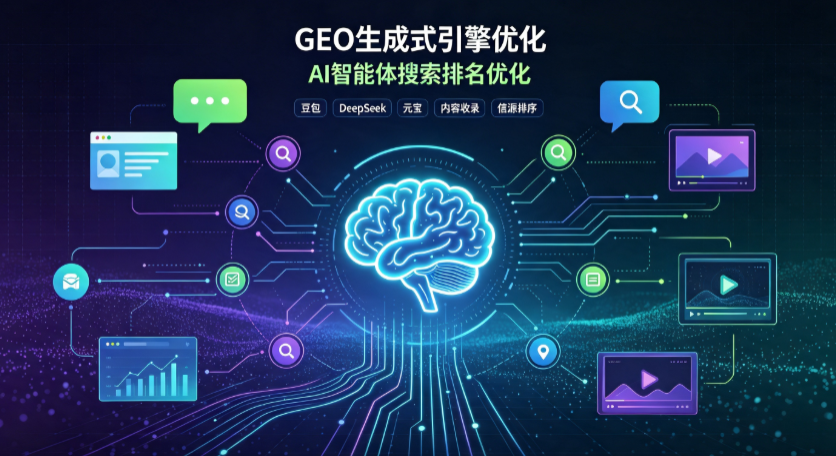 嫩江县GEO 浪潮来袭：生成式引擎优化崛起，创作者争抢豆包、DeepSeek、元宝智能体流量入口